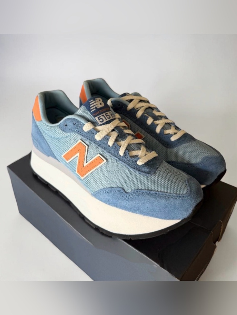 NEW BALANCE 515H Platform Sneaker Women’s 7.5 WL515HAI Blue - Picture 5 of 6